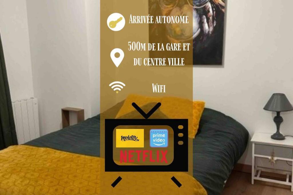 Appart 500 M Centre Ville - Gare Soissons Zewnętrze zdjęcie